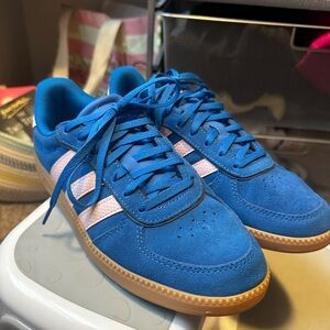 adidas Blue and Pink Women's Sneakers